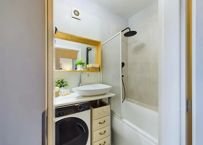 Modern For Remote Work In The Centre Of By Renters Apartment